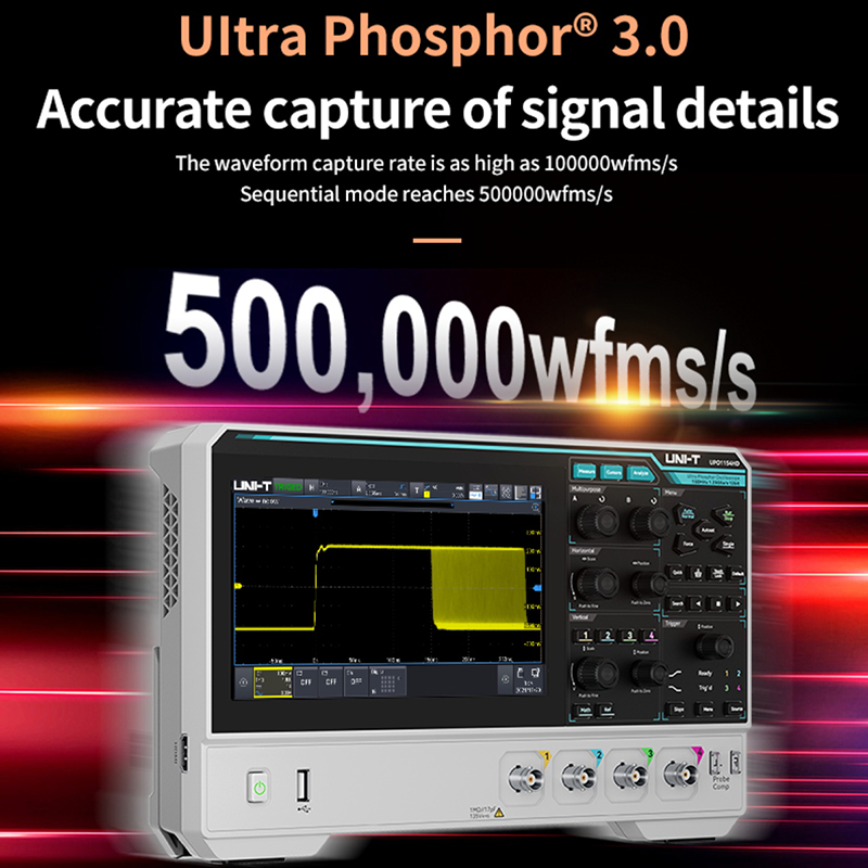 UNI-T UPO1154HD UPO1082HD Osci - Digital Storage Oscilloscope 100Mhz recension och pris
