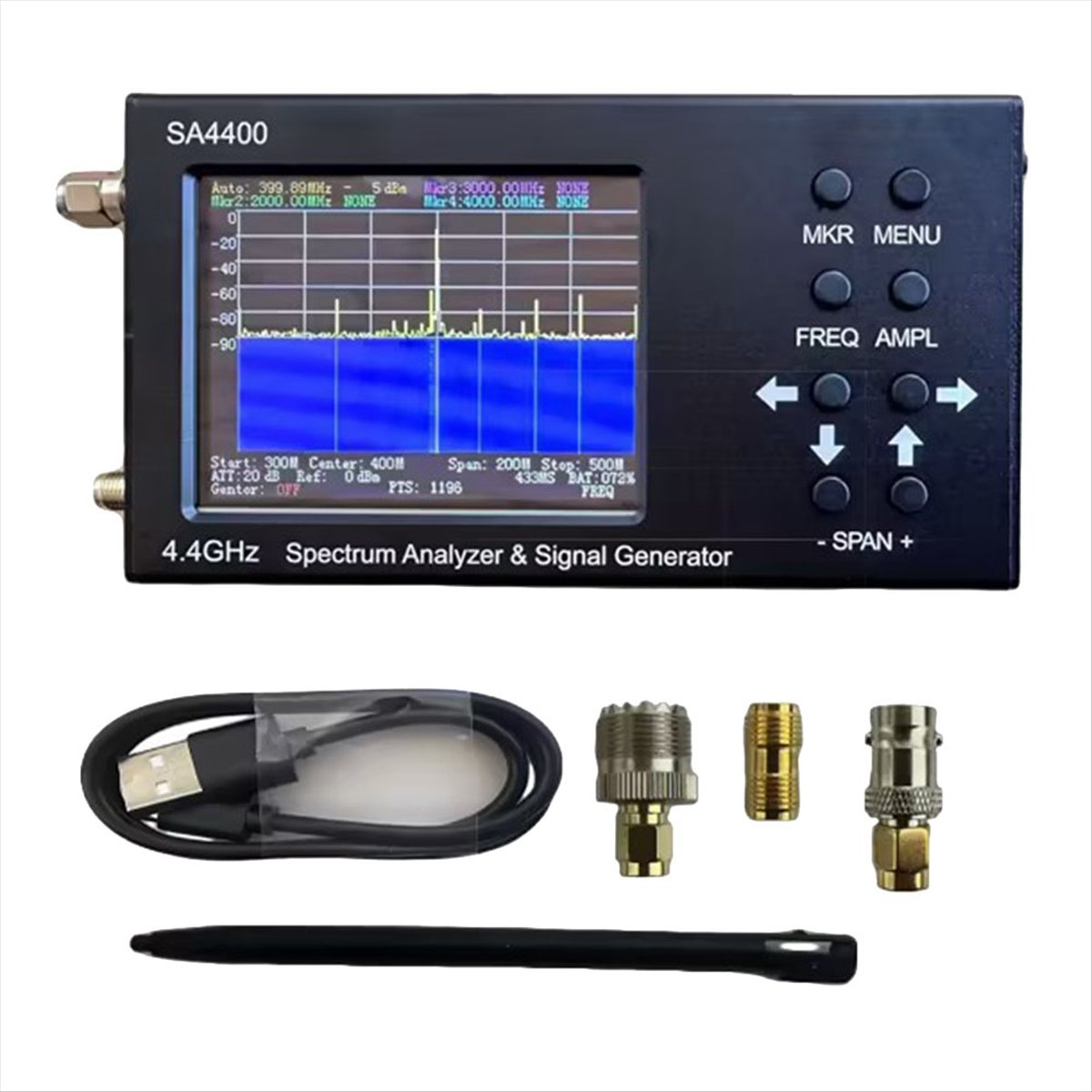 #(Upgraded)New 4.4GHz SA4400 S - Signal Generator Spectrum Analyzer recension och pris